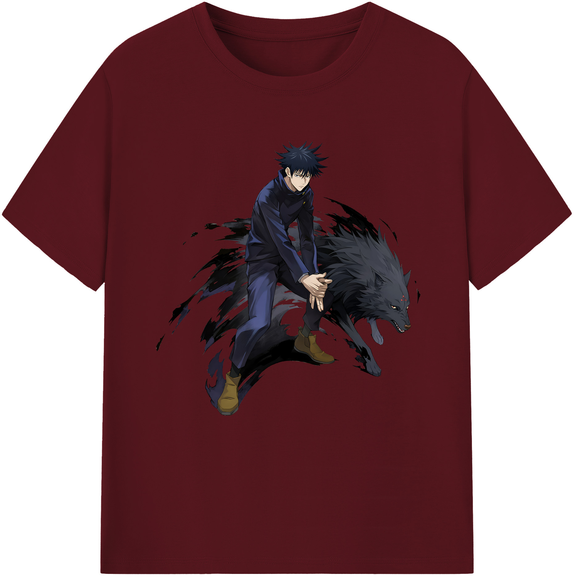 （画像用） 呪術廻戦 Jujutsu Kaisen 綿100％半袖Tシャツ（フロントプリント）